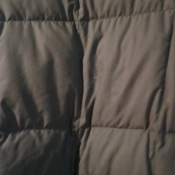 Lands' End Women's Dark Brown Quilted Puffer Down Jacket Size Large - Picture 10 of 10